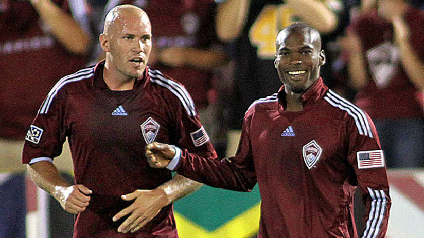 Conor Casey and Omar Cummings