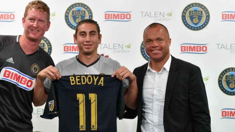 Alejandro Bedoya - Philadelphia Union introductory press conference - 8/9/16