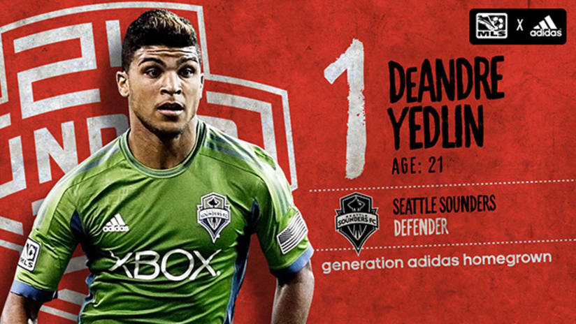 24 Under 24, presented by adidas: #1 DeAndre Yedlin, Seattle Sounders