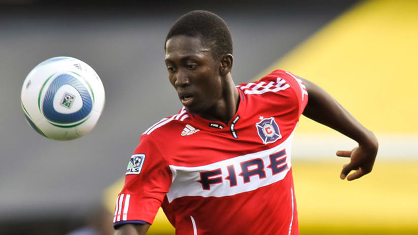 Patrick Nyarko of the Chicago Fire