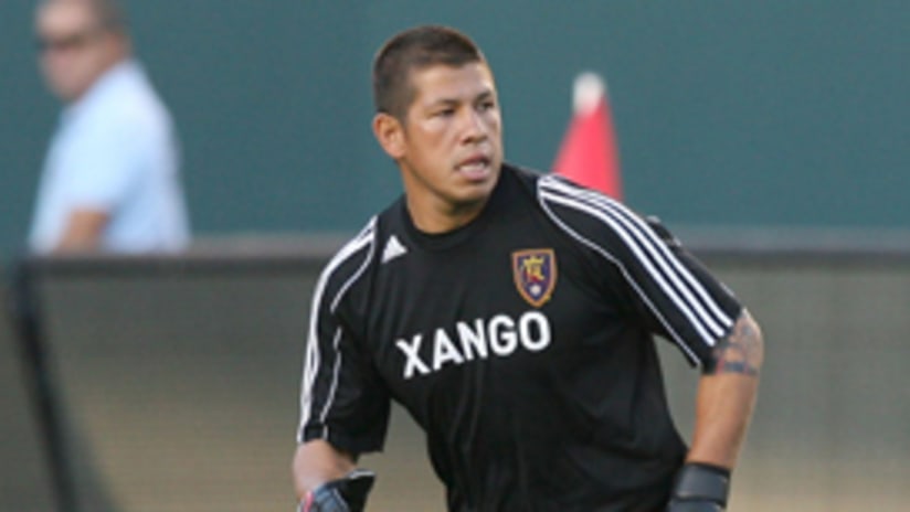 Nick Rimando and Real Salt Lake will try to continue their success against Toronto FC.