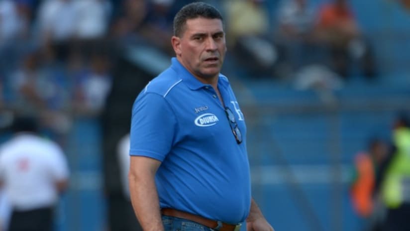 Honduras coach Luis Suarez