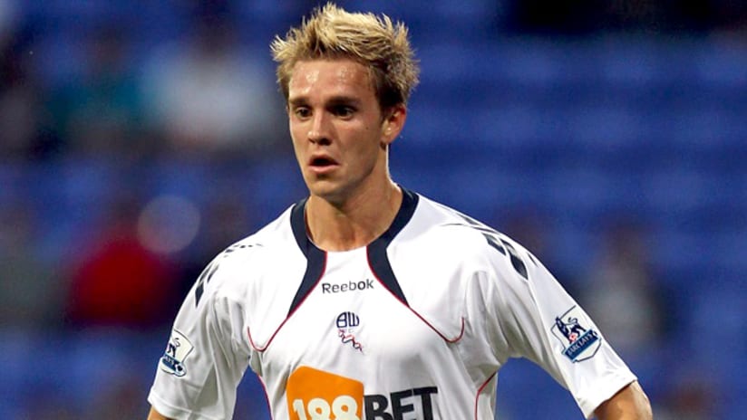 Stuart Holden is looking to solidify a starting role for Bolton this season.