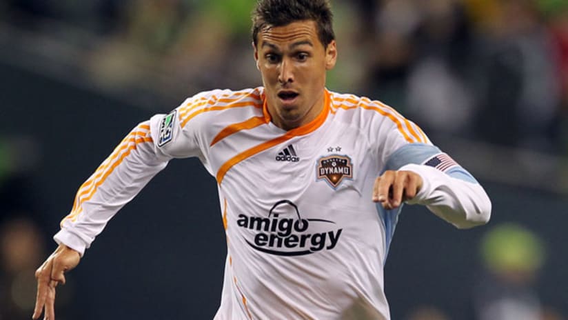 Geoff Cameron returned to the Dynamo lineup ahead of schedule after undergoing knee surgery.