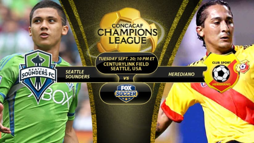 Seattle Sounders vs. Herediano