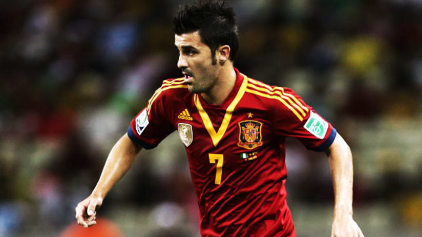 David Villa for Spain