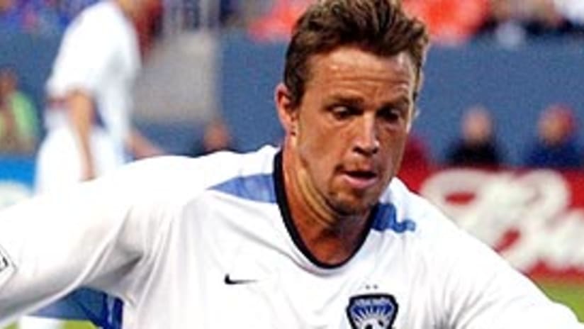 Ronnie Ekelund and the Quakes need a win Saturday in Denver.