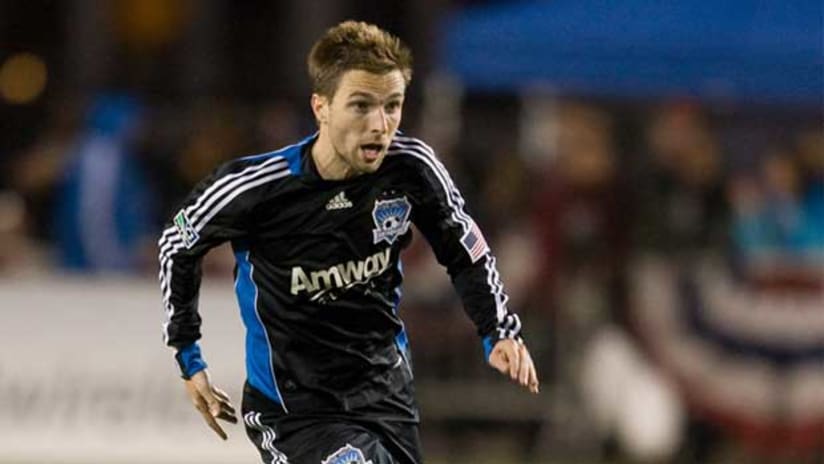 Earthquakes midfielder Bobby Convey is at the center of the club's surprise turnaround this season.
