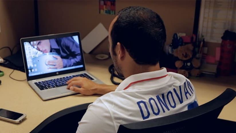 Landon Donovan staying home for the World Cup