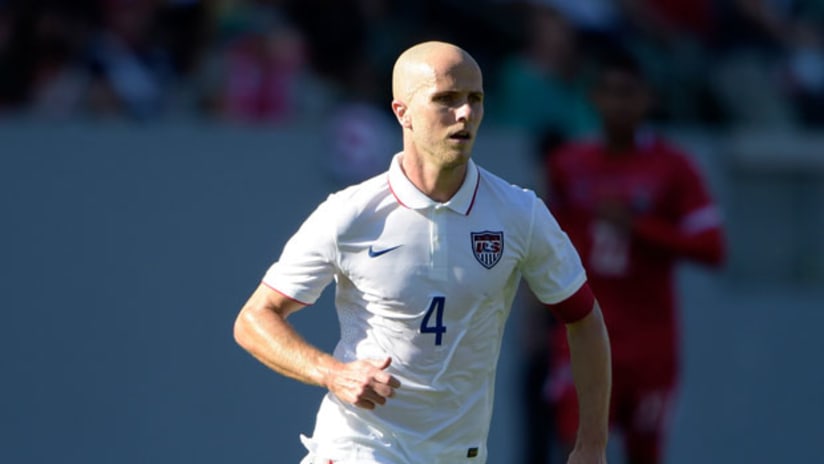 Michael Bradley with the USMNT