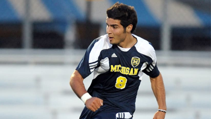 Soony Saad has been outstanding this season for the Michigan Wolverines.