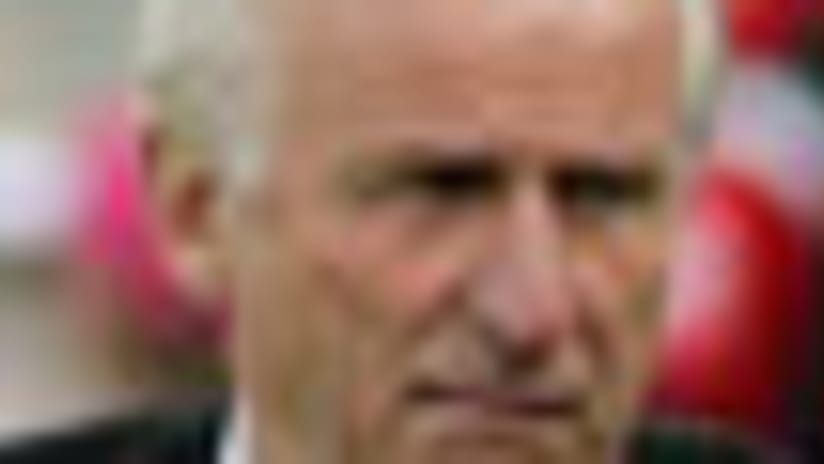 Trapattoni's (top) first game in charge of Ireland will be a friendly against Serbia on May 24 at home in Croke Park.