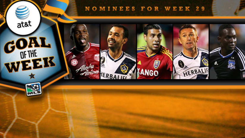 AT&T Goal of the Week, Week 29: Mwanga, Juninho, Morales, Keane, Dawkins