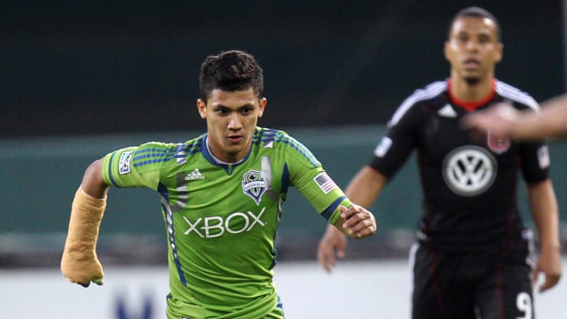 Fredy Montero in action against D.C. United