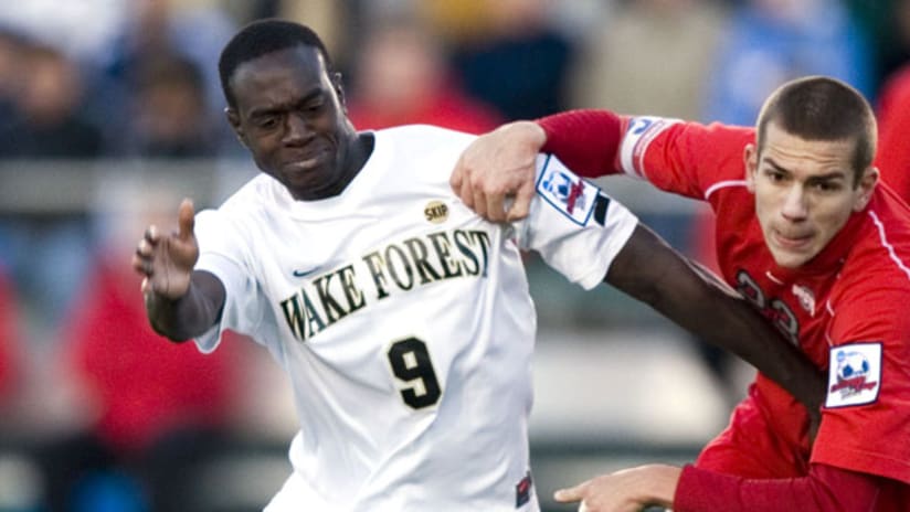 Marcus Tracy in action for Wake Forest