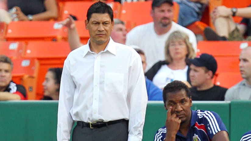Chivas USA head coach Vasquez said that the only way to turn the streak around is to continue working.