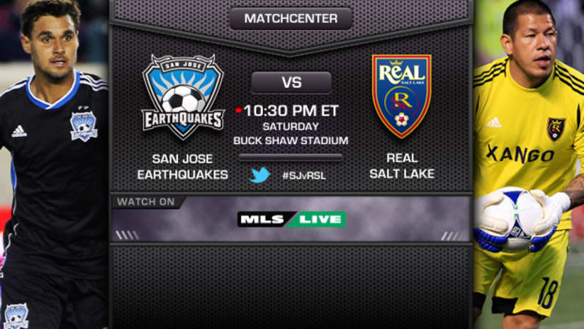 San Jose Earthquakes vs. Real Salt Lake, April 21, 2012