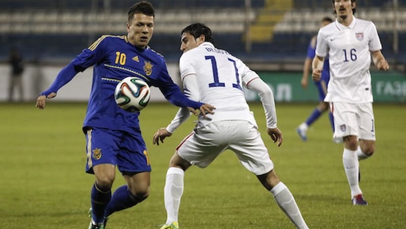 A Ukraine player goes by Alejandro Bedoya
