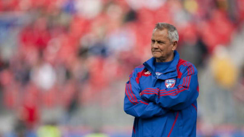 Coach Schellas Hyndman is taking stock of FCD's recent trip to Florida, with mixed results