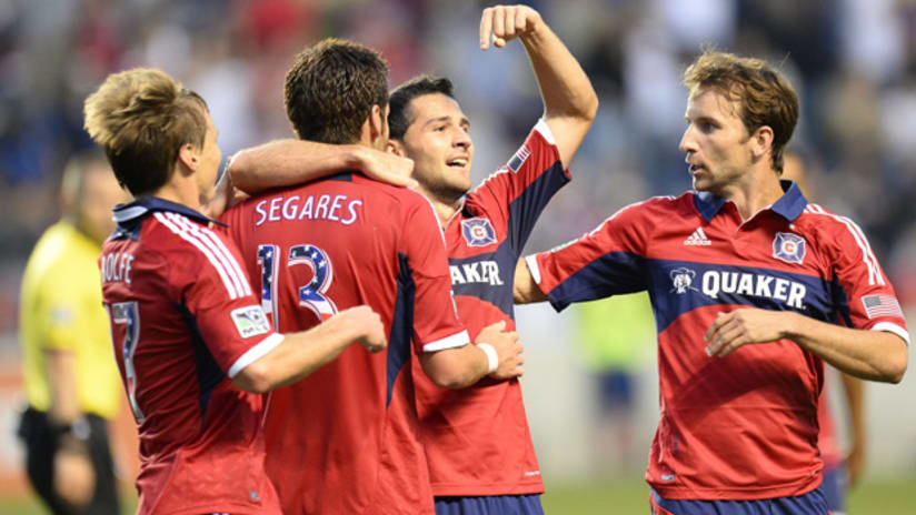Chris Rolfe, Gonzalo Segares, Dilly Duka, Mike Magee