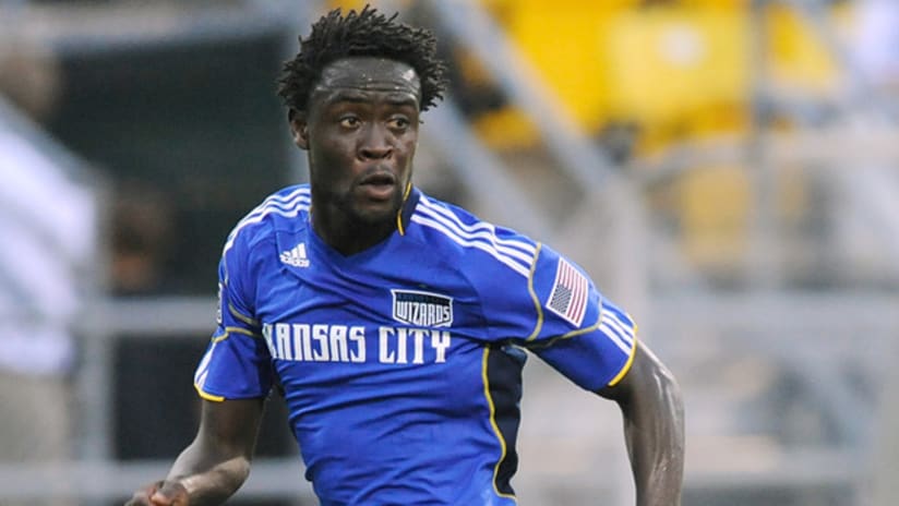 Kei Kamara has a team-high 10 goals during a season when he switched from the center to the right.