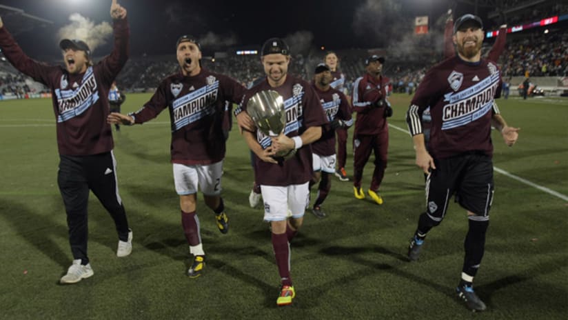 The Colorado Rapids earned their first piece of silverware on Saturday night: The Eastern Conference Championship.
