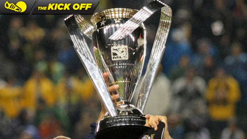 Kick Off: MLS Cup trophy