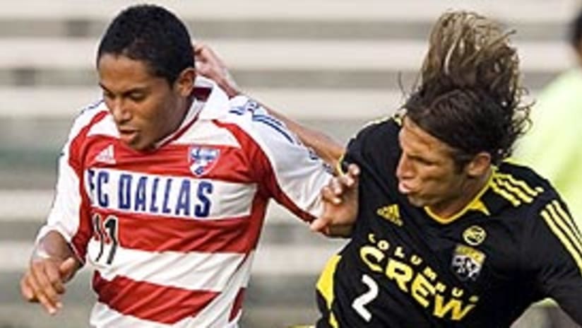 Ramon Nunez and FC Dallas topped the Crew in the U.S. Open Cup on Aug. 3.