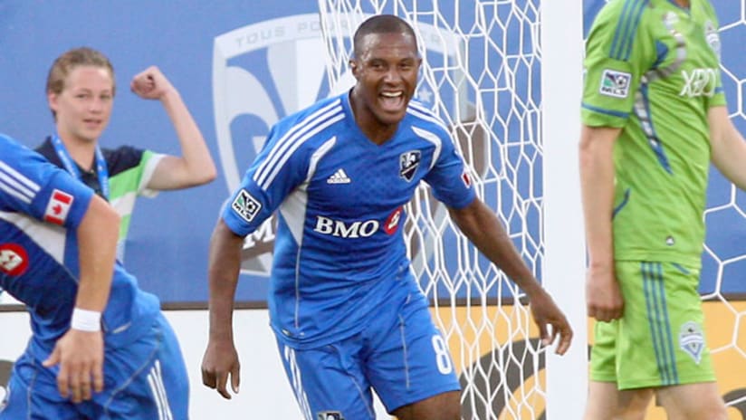 Patrice Bernier dished out three assists vs. Seattle