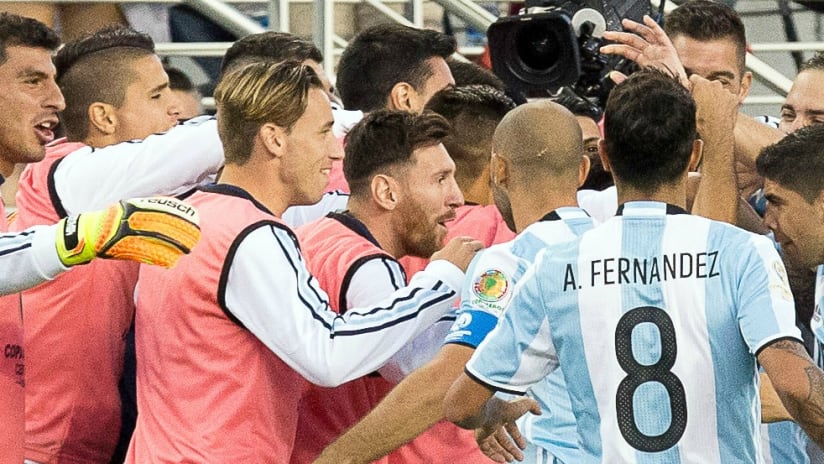 Argentina - Copa America - celebration