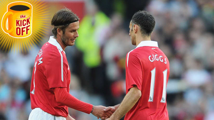 Kick Off - Beckham and Giggs