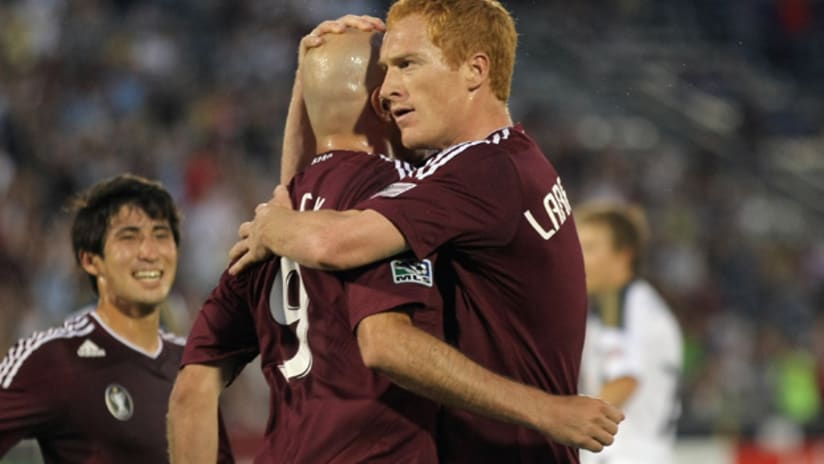Conor Casey and Jeff Larentowicz