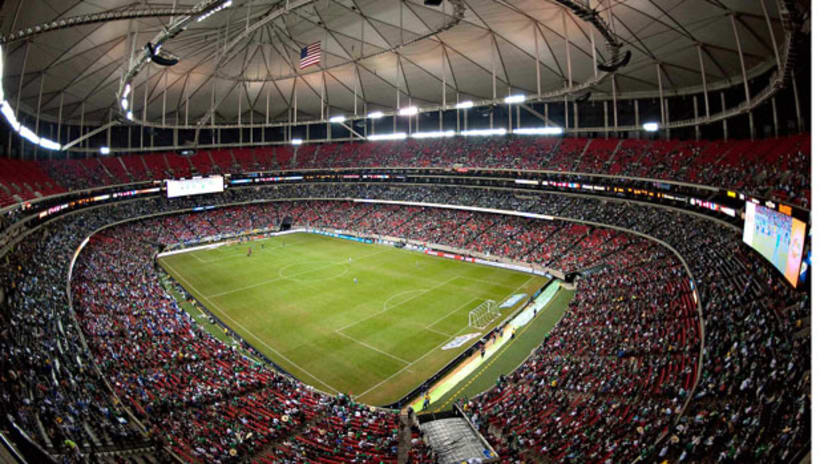 Mexico's friendly at the Georgia Dome vs. Bosnia drew more than 50,000
