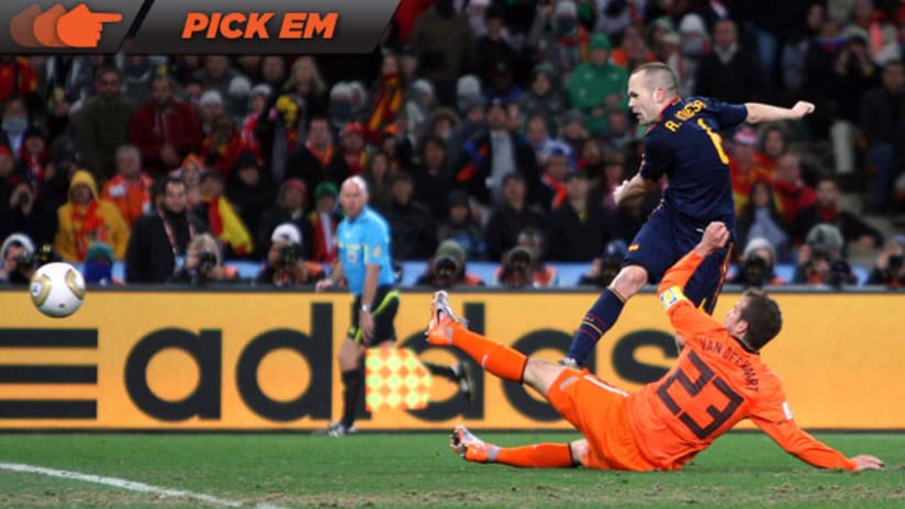 Spain-Netherlands Pick 'Em