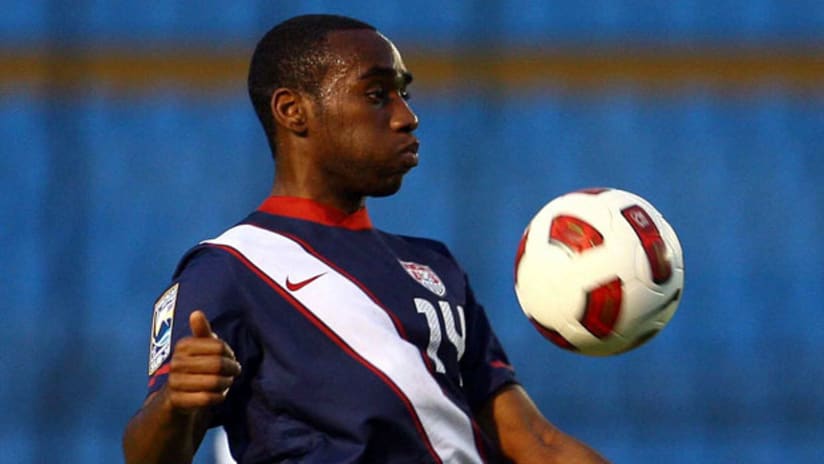 Amobi Okugo during the CONCACAF U-20 Championship.