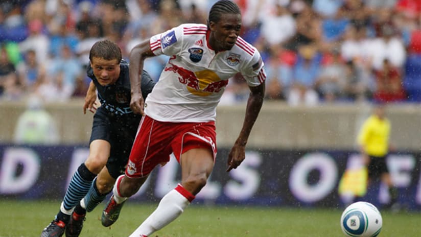 New York's Mac Kandji is finding strength in a new strike partnership with Thierry Henry.