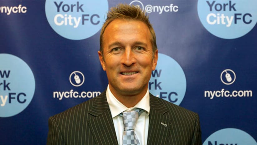 Jason Kreis with New York City FC