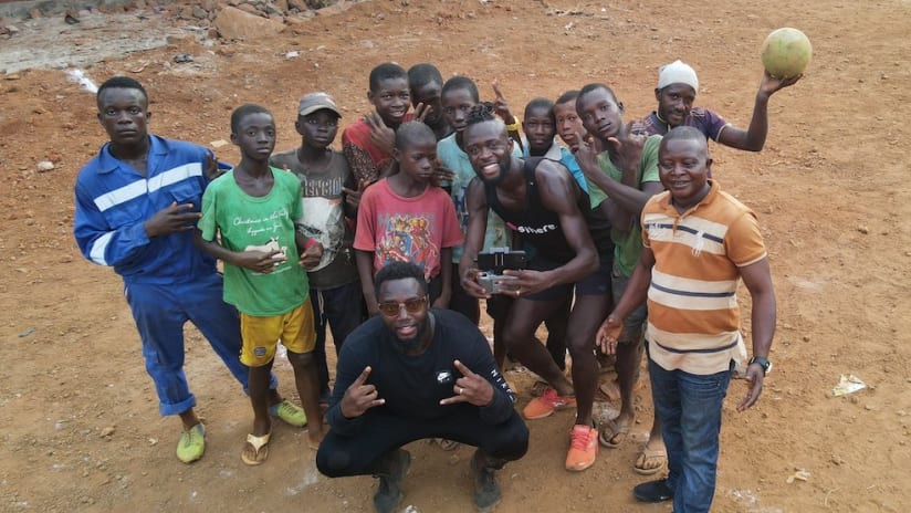 Kei Kamara Sierra Leone street soccer