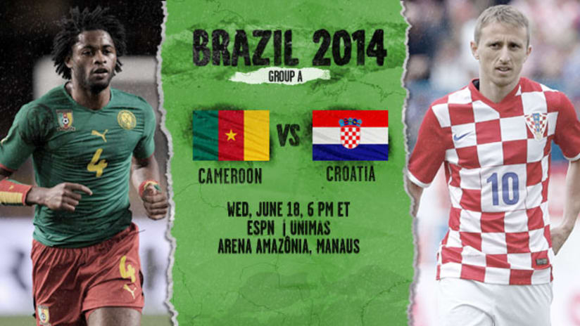 Cameroon vs. Croatia, World Cup Preview