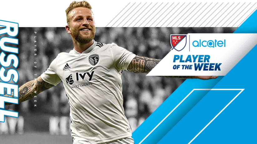 MLS Player of the Week — Sporting Kansas City forward Johnny Russell — Week 8