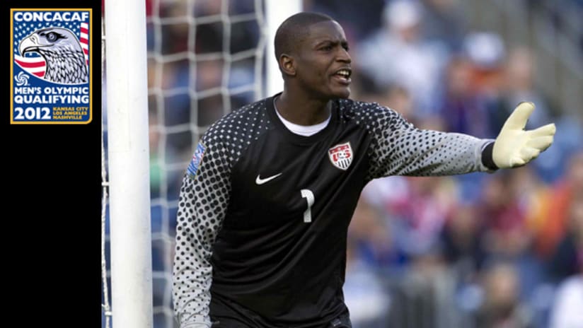 Bill Hamid in net for the US Olympic team