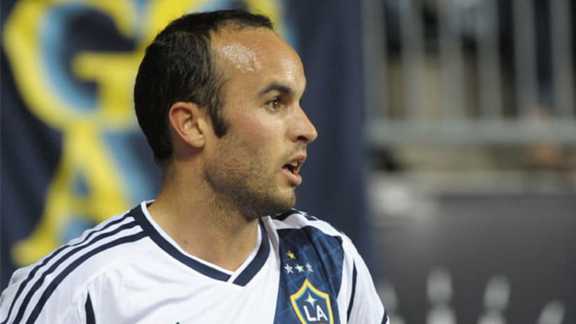 Landon Donovan close-up in Philly