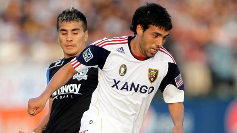 RSL midfielder Javier Morales won the first Player of the Week award of 2010