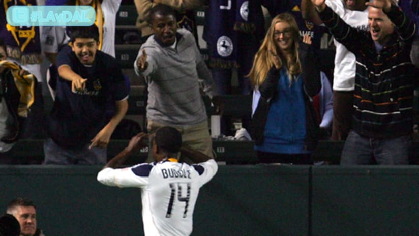 Edson Buddle and the LA Galaxy will play in front of their home fans in the Western Conference Championship on Sunday against FC Dallas.