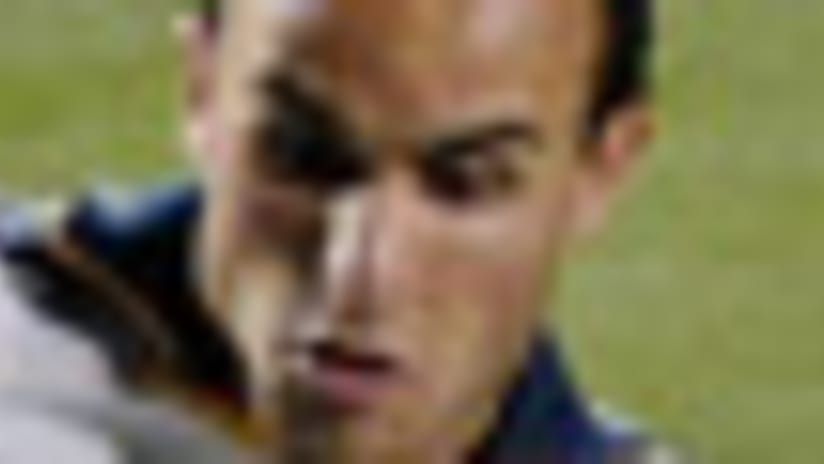 Landon Donovan is one of three MLS players on the U.S. national roster including Brad Guzan and Ricardo Clark.