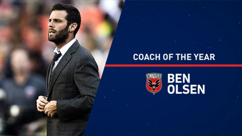 Ben Olsen, DC United, Coach of the Year