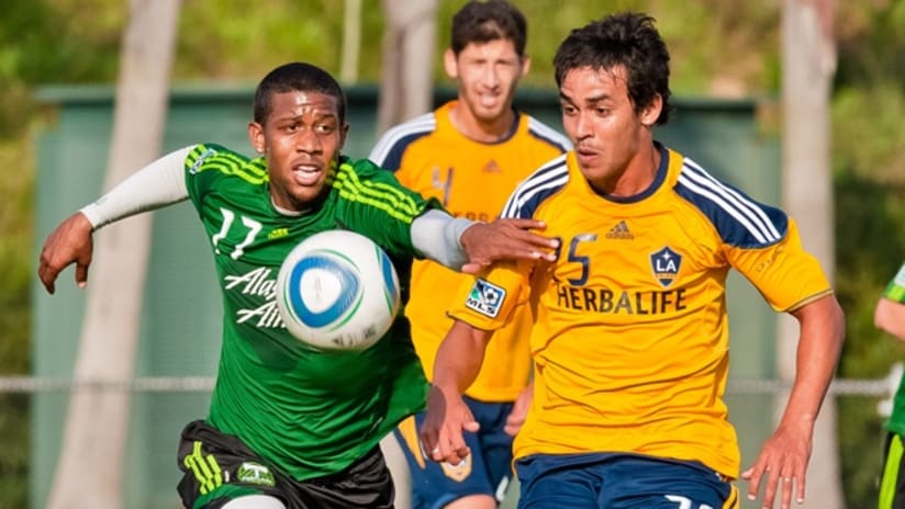 Portland and LA played to a 1-1 draw in a preseason scrimmage.