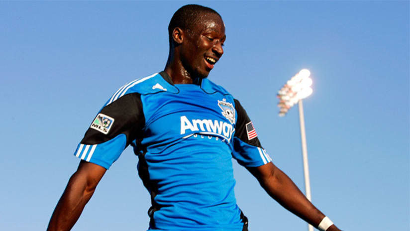 Quakes defender Ike Opara missed significant time in 2010 due to a broken foot.