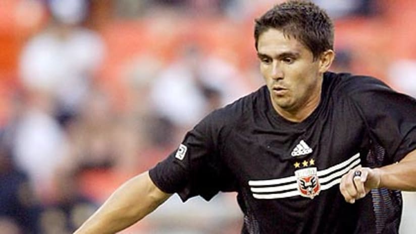Jaime Moreno won the Open Cup with D.C. in 1996.