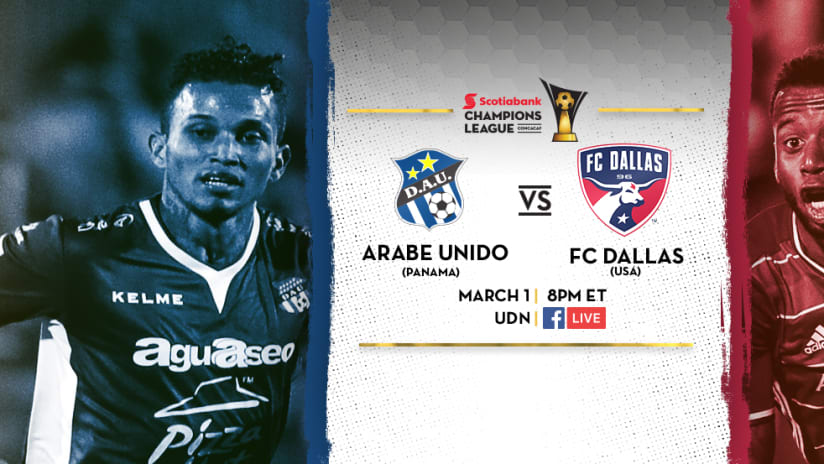 Arabe Unido vs. FC Dallas - March 1, 2017 - CCL ExLink Image